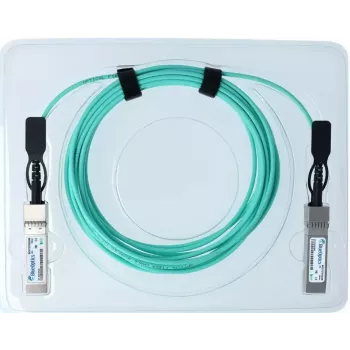 AOC-Kabel BlueOptics Telesis SFP28-AOC-15M 15m Stecker/Stecker Aqua