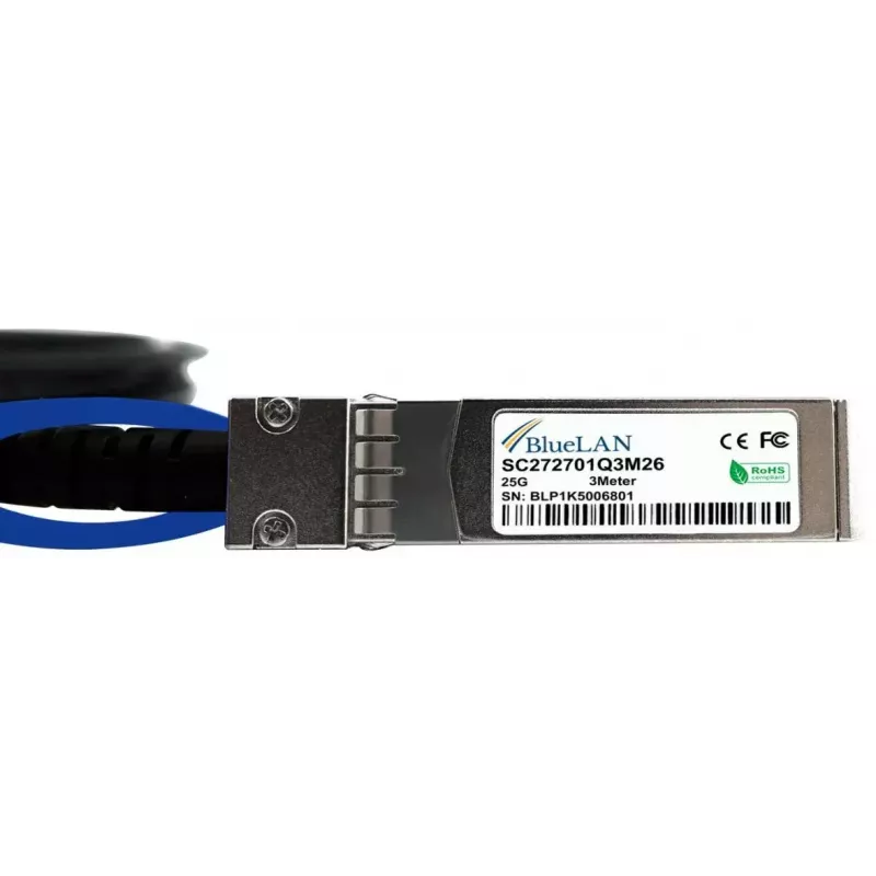 SFP28 DAC-Kabel BlueOptics SFP28-DAC-2M-UQ 2 m Stecker/Stecker