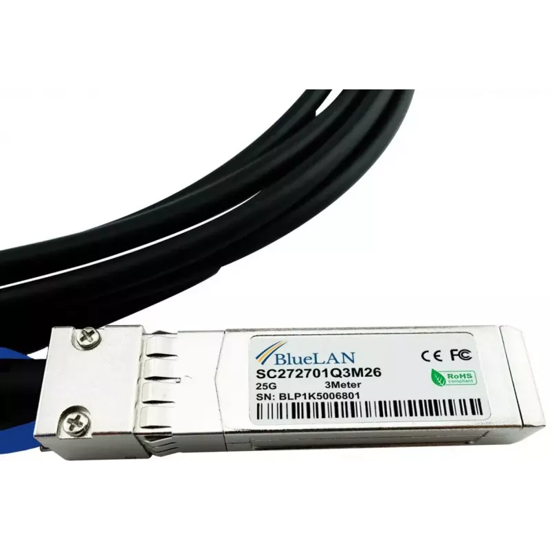 SFP28 DAC-Kabel BlueOptics SFP28-DAC-3M-SO 3m Stecker/Stecker