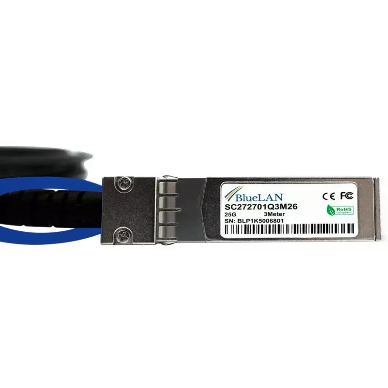 SFP28 DAC-Kabel BlueOptics SFP28-DAC-5M-AT 5m Stecker/Stecker
