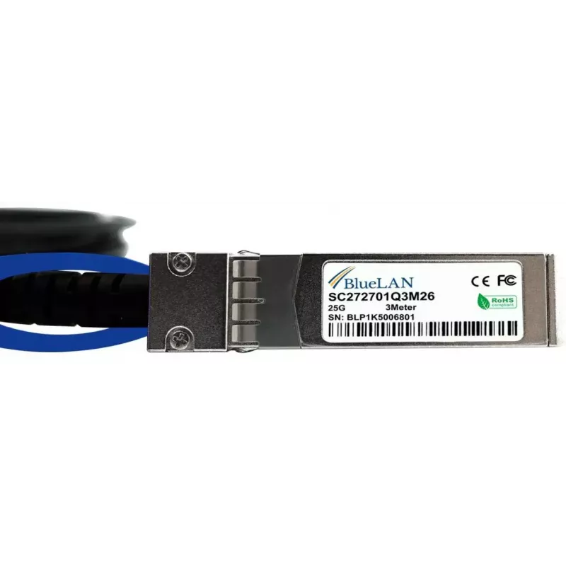 SFP28 DAC-Kabel BlueOptics SFP28-DAC-5M-UQ 5m Stecker-Stecker