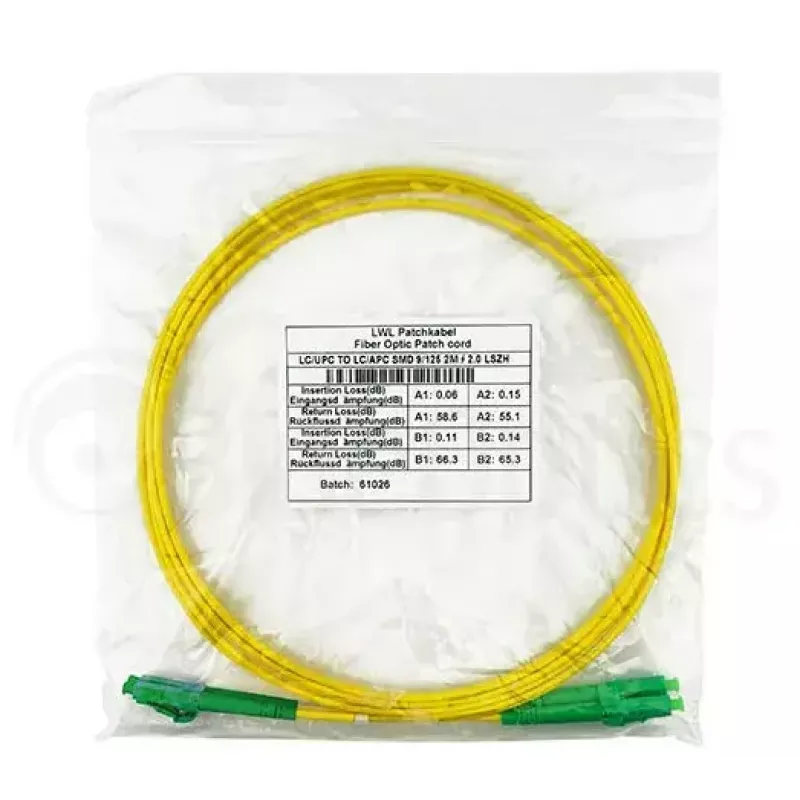 BlueOptics SFP3131BU2MM InfiniBand Glasfaserkabel 2 m LC Gelb