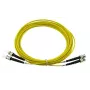 BlueOptics SFP3333BU2MK InfiniBand Glasfaserkabel 2 m ST Gelb