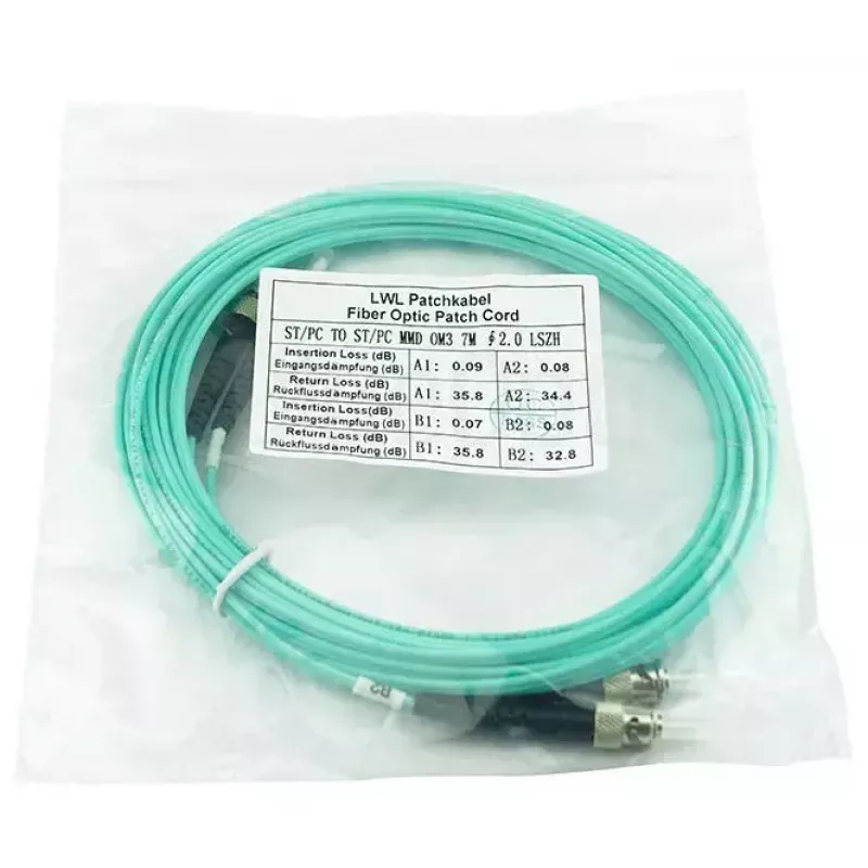 BlueOptics SFP3333EU20MK InfiniBand Glasfaserkabel 20 m ST Aqua
