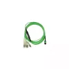 Glasfaserkabel BlueOptics SFP5141GU1MKB MPO 4x LC OM5 1 m Lime