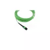 Glasfaserkabel BlueOptics SFP5141GU2MKB MPO 4x LC OM5 2 m Lime