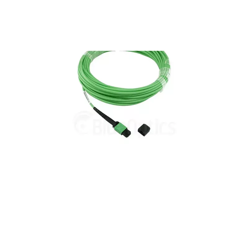 Glasfaserkabel BlueOptics SFP5141GU2MKB MPO 4x LC OM5 2 m Lime