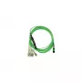 Glasfaserkabel BlueOptics SFP5141GU2MKB MPO 4x LC OM5 2 m Lime