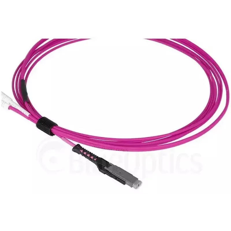 Glasfaserkabel BlueOptics SFP9231FU2MK MDC LC OM4 2 m Magenta