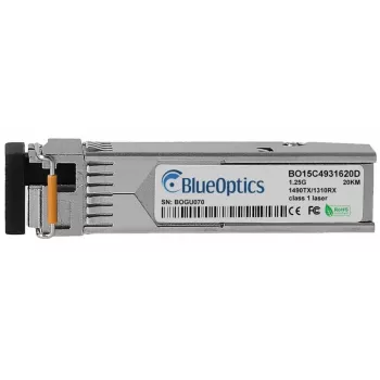 SFP-Transceiver-Modul BlueOptics SFP-BXD43-20KM-MT-BO 1250 Mbit/s