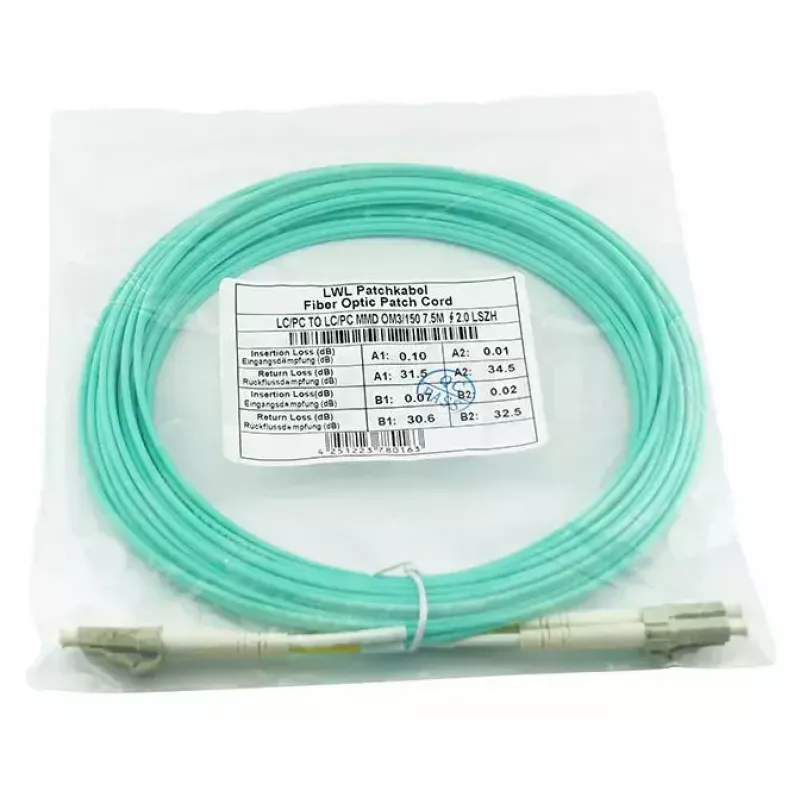 BlueOptics SRCABLE20M-BO InfiniBand Glasfaserkabel 20 m LC Beige