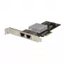 StarTech.com Dual-Port 10G PCIe Netzwerkadapterkarte - Intel-X550AT 10GBASE-T & NBASE-T PCI Express Netzwerkschnittstellenadapter 10/5/2.5/1GbE Multi-Gigabit Ethernet 5-Geschwindigkeiten NIC LAN-Karte
