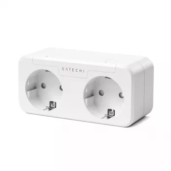 Smart Plug Satechi ST-HK2OAW-EU Indoor Weiß Kabelgebunden Kabellos