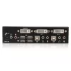 StarTech.com 2-Port DVI USB KVM-Switch mit Audio und USB 2.0 Hub