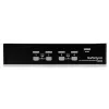 StarTech.com 4-Port 1HE Rackmount USB KVM Switch mit OSD, 1920 x 1440 Pixel, Rack-Montage, 5,4 W, 1HE, Schwarz
