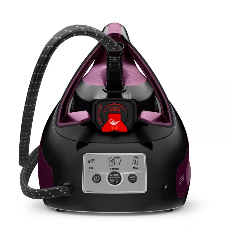 Tefal Express Vision SV8152 2800 W 1,8 l Durilium AirGlide Autoclean-Bügelsohle Violett, Schwarz