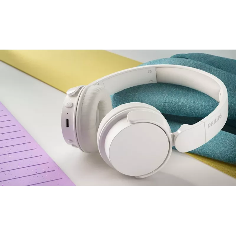 Philips 4000 series TAH4209WT/00 Kopfhörer/Headset Kabellos On-Ear Anrufe/Musik Bluetooth Weiß