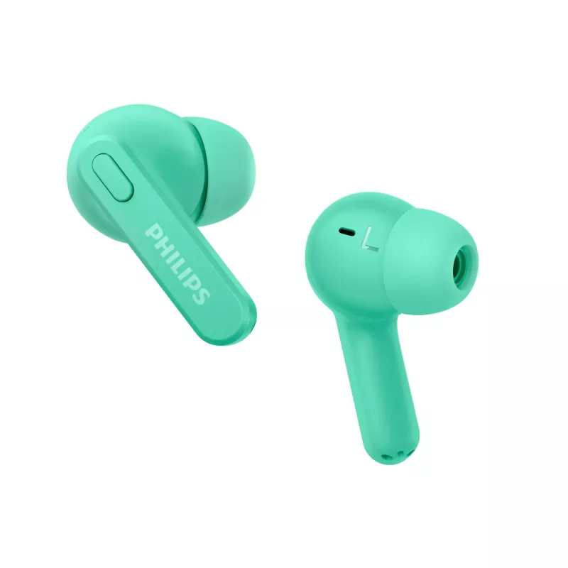 Philips 2000 series TAT2206GR/00 Kopfhörer/Headset True Wireless Stereo (TWS) In-Ear Telefonate/Musik Bluetooth Türkis