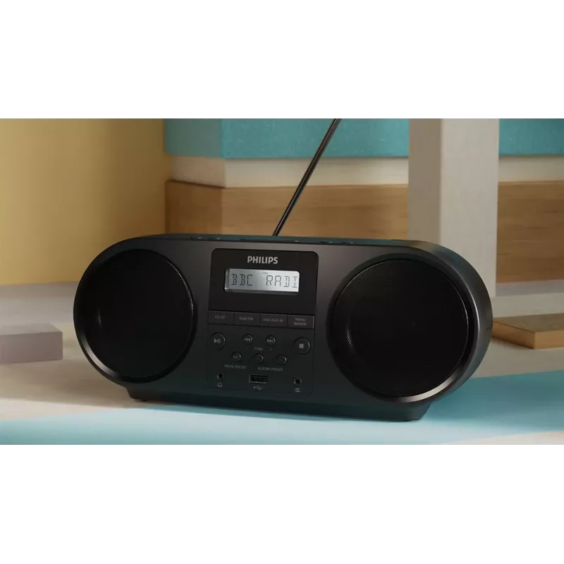 Philips TAZ6000/10 CD-Player Schwarz Tragbarer CD-Player