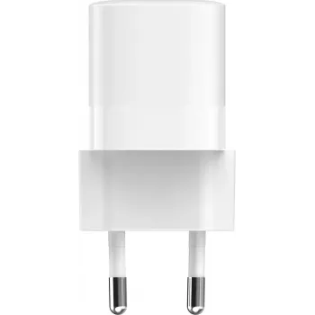 Vision USB-C Ladegerät 30W EU-Stecker Weiß Universelles Netzteil