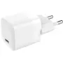 Vision USB-C Ladegerät 30W EU-Stecker Weiß Universelles Netzteil