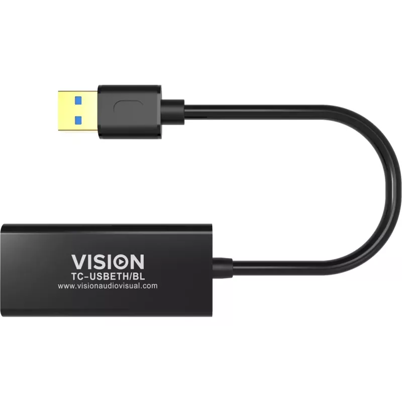 Netzwerkkarte Vision TC-USBETH/BL