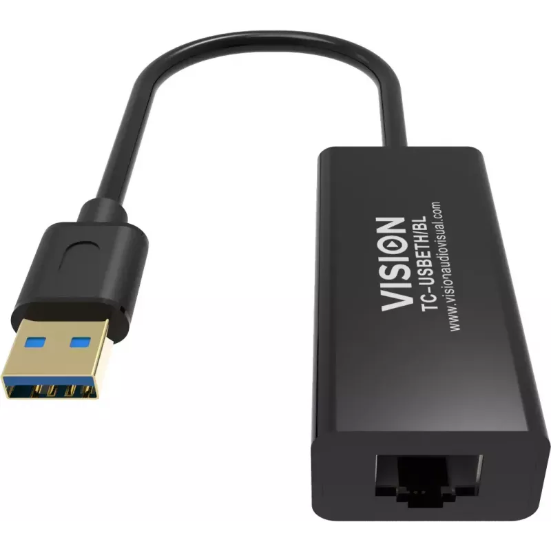 Netzwerkkarte Vision TC-USBETH/BL