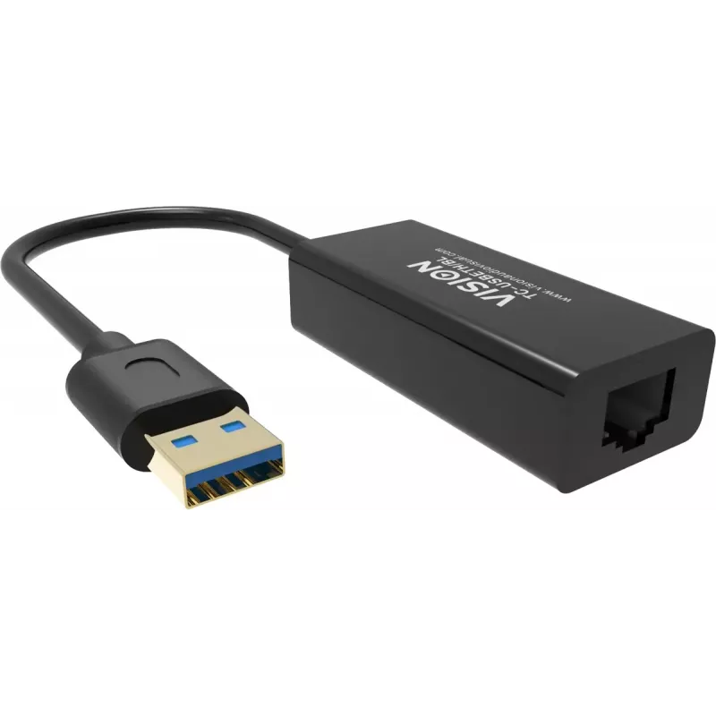 Netzwerkkarte Vision TC-USBETH/BL