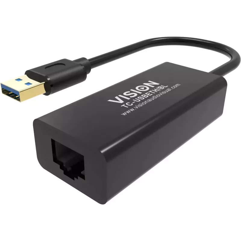 Netzwerkkarte Vision TC-USBETH/BL