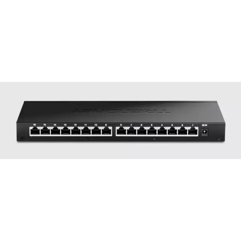 Unmanaged Switch Trendnet TEG-S3160 16 Ports 2.5G Ethernet Desktop Black
