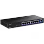 TRENDnet TEG-S591 unmanaged 8-Port 2,5G Ethernet Switch, 100/1000/2500, 60 Gbit/s, MAC-Tabelle 4000, wandmontierbar