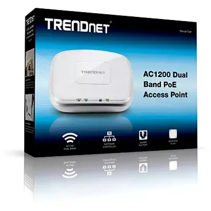 Access Point Trendnet TEW-821DAP v1.0R 2,4 GHz 5 GHz Wi-Fi