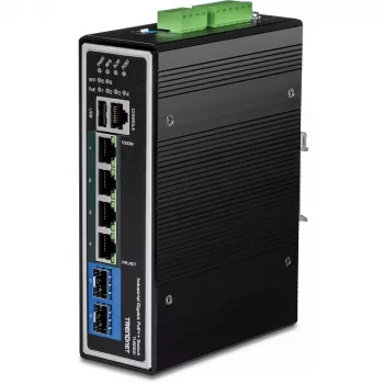 Managed Switch Trendnet TI-BG62I L2+ Gigabit Ethernet PoE 4 Ports