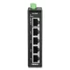 Netzwerk-Switch TRENDnet TI-ELC50 Unmanaged 5-Port Fast Ethernet (10/100), 9,6–60 V, Wand-/Hutschienenmontage