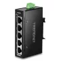 Netzwerk-Switch TRENDnet TI-ELC50 Unmanaged 5-Port Fast Ethernet (10/100), 9,6–60 V, Wand-/Hutschienenmontage