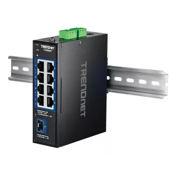 TRENDnet TI-G5091 Industrial Unmanaged 9-Port 2.5G Ethernet Switch mit 10G SFP+ Port