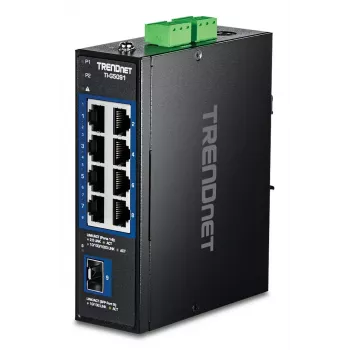 TRENDnet TI-G5091 Industrial Unmanaged 9-Port 2.5G Ethernet Switch mit 10G SFP+ Port