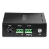 Unmanaged Gigabit Ethernet Switch TRENDnet TI-G51SC, 4x RJ-45 10/100/1000, 10 Gbit/s Kapazität, 2000 MAC, 9–60 V, wandmontierbar
