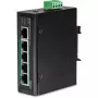 Unmanaged Switch Trendnet TI-PE50 Power over Ethernet Schwarz
