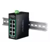 Unmanaged Fast Ethernet PoE Switch TRENDnet TI-PELC80 — 8x 10/100 Mbps RJ-45, IEEE 802.3af/at, 48–56V DC, wall-mountable