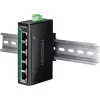 TRENDnet TI-PGLC50 Industrial Unmanaged 5-Port Gigabit Ethernet PoE+ Switch