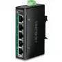 TRENDnet TI-PGLC50 Industrial Unmanaged 5-Port Gigabit Ethernet PoE+ Switch
