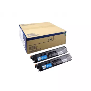 Tonerkartusche Brother TN-329CTWIN Cyan, Original, 2er-Pack, 12.000 Seiten Reichweite