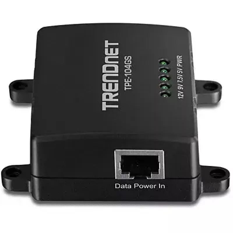 Netzwerk-Splitter Trendnet TPE-104GS Schwarz Power over Ethernet PoE