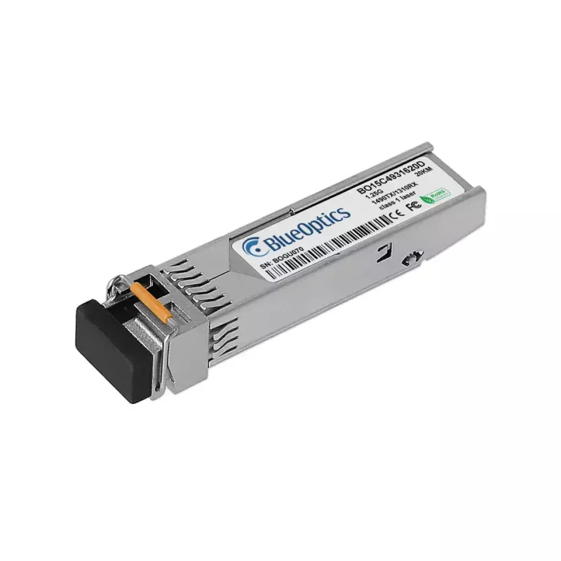 SFP-Transceivermodul BlueOptics TRBUG1CBBC000E2G-BO 1250 Mbit/s 1490 nm