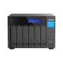 QNAP TVS-h674 NAS Tower Intel® Core™ i3 i3-12100 16 GB DDR4 0 TB QuTS hero Schwarz