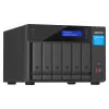 QNAP TVS-h674 NAS Tower Intel® Core™ i3 i3-12100 16 GB DDR4 0 TB QuTS hero Schwarz