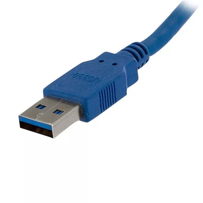 StarTech.com 1m blaues SuperSpeed USB 3.0 Verlängerungskabel A auf A - M/F