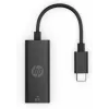 HP USB-C auf RJ45 Adapter, USB Type-C, RJ-45, Stecker, Schwarz, Business, Windows 10, Windows 7, Windows 8, Windows 8.1