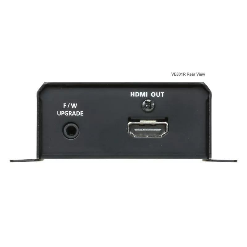 ATEN HDMI-Empfänger nur über 1 CAT5e/6 Kabel (70 m), 4K/HDBaseT-Lite (Klasse B)